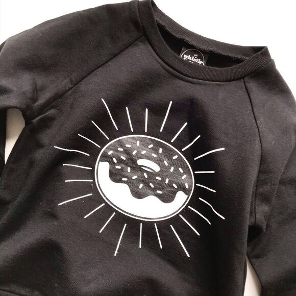 Whistle & Flute NWT donut sweatshirt 1-2Y - Picture 2 of 4